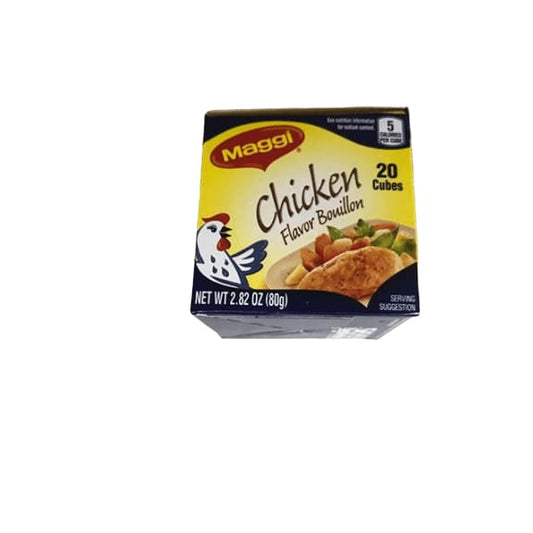 Maggi Chicken Flavor Bouillon Cubes, 2.82 oz - ShelHealth.Com