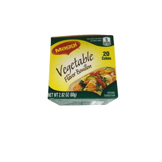 Maggi Veggie Bouillon Cube, 2.82 OZ - ShelHealth.Com