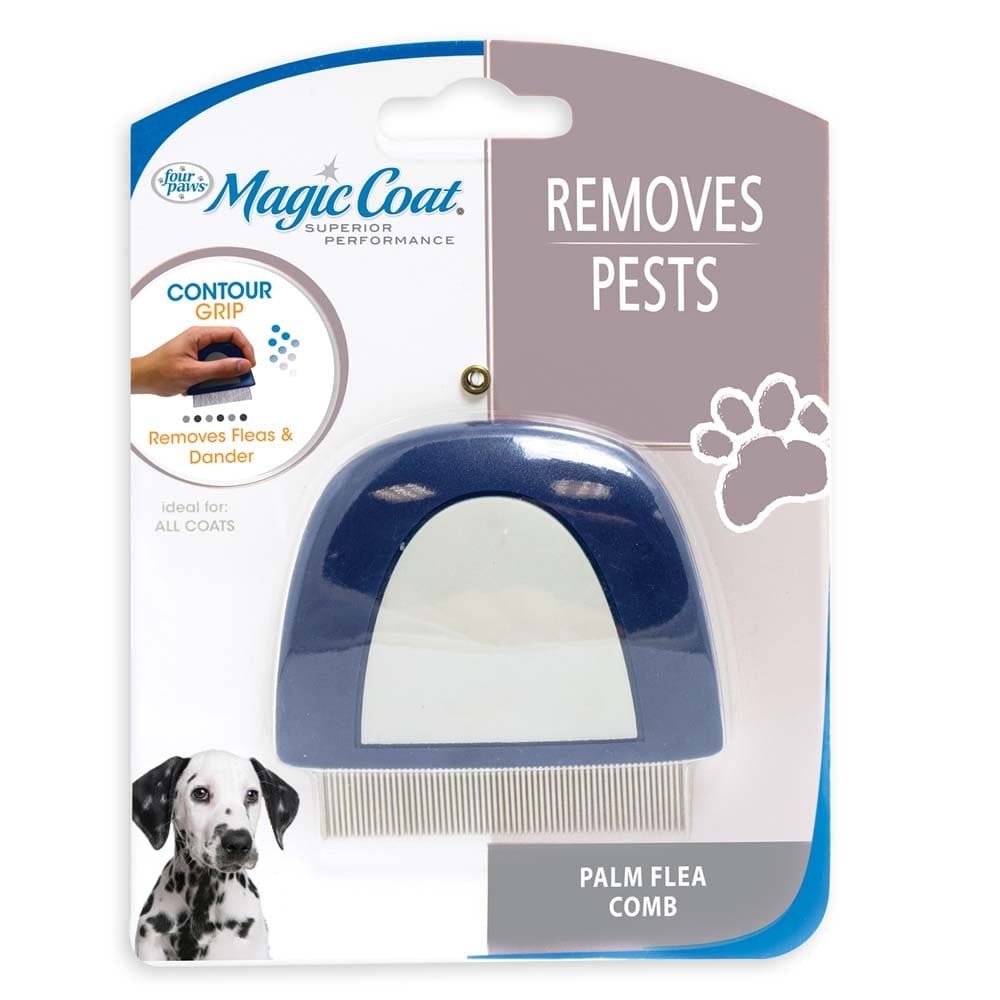 Magic Coat Professional Series Palm Flea Comb for Dogs - Pet Supplies - Magic