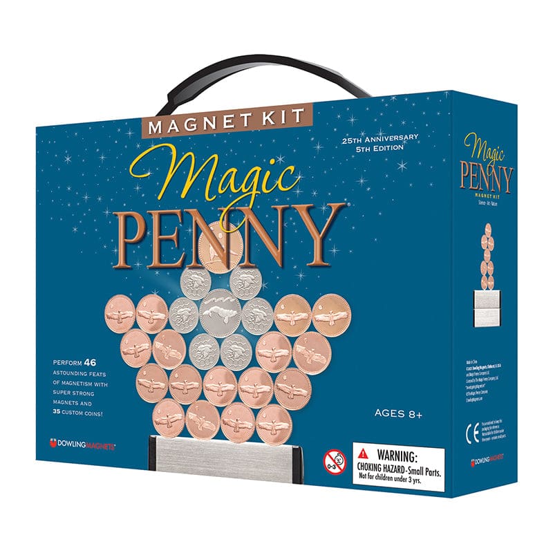 Magic Penny Magnet Kit 25Th Edition - Magnetism - Dowling Magnets