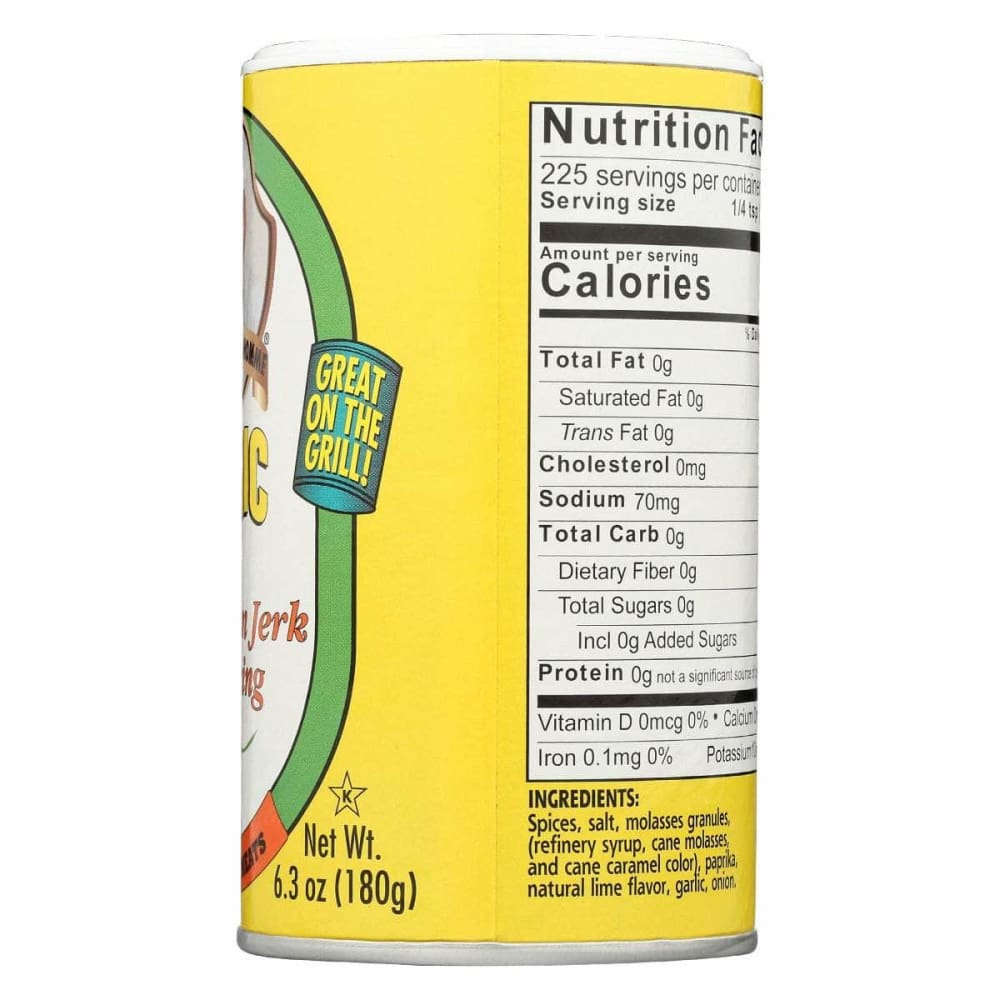 MAGIC SEASONING BLENDS Magic Seasoning Blends Caribbean Jerk Seasoning, 6.3 Oz