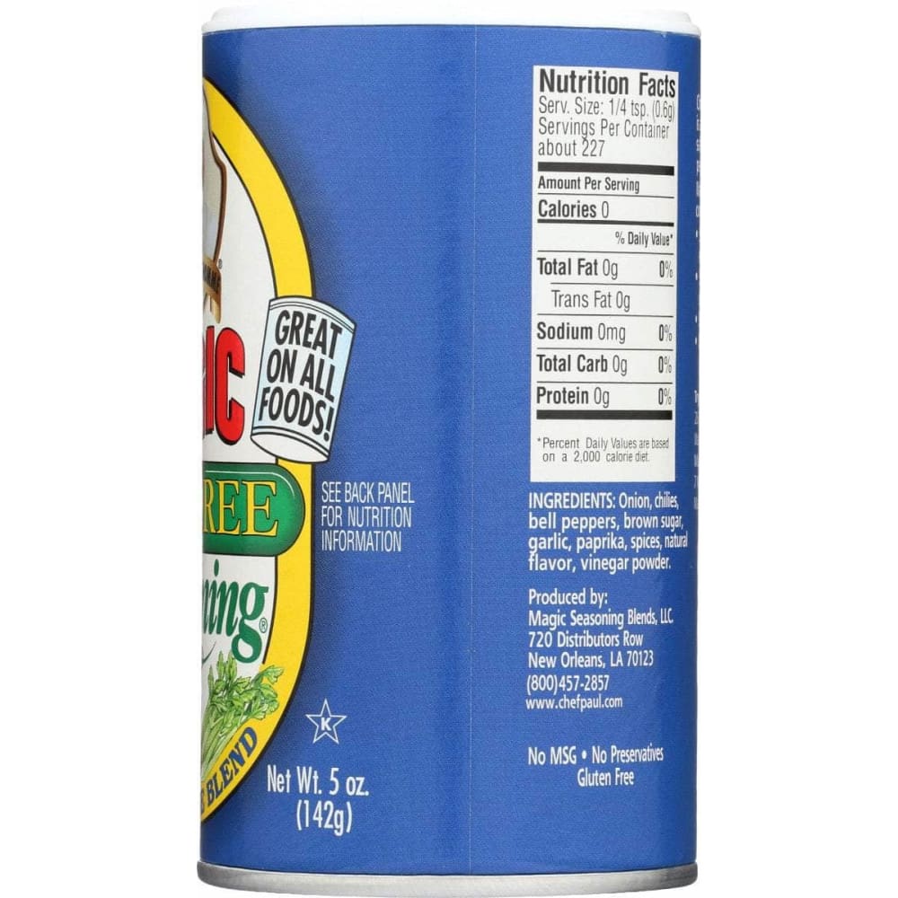 MAGIC SEASONING BLENDS Magic Seasoning Blends Ssnng Salt Free, 5 Oz