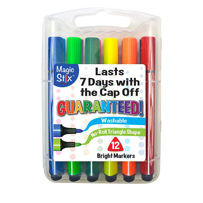 Magic Tri Stix 12 Pack (Pack of 10) - Markers - The Pencil Grip