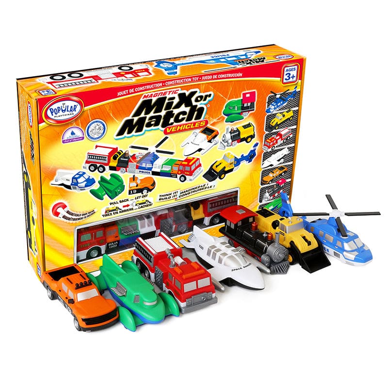 Magnet Mix Match Vehicles Deluxe 2 - Vehicles - Popular Playthings