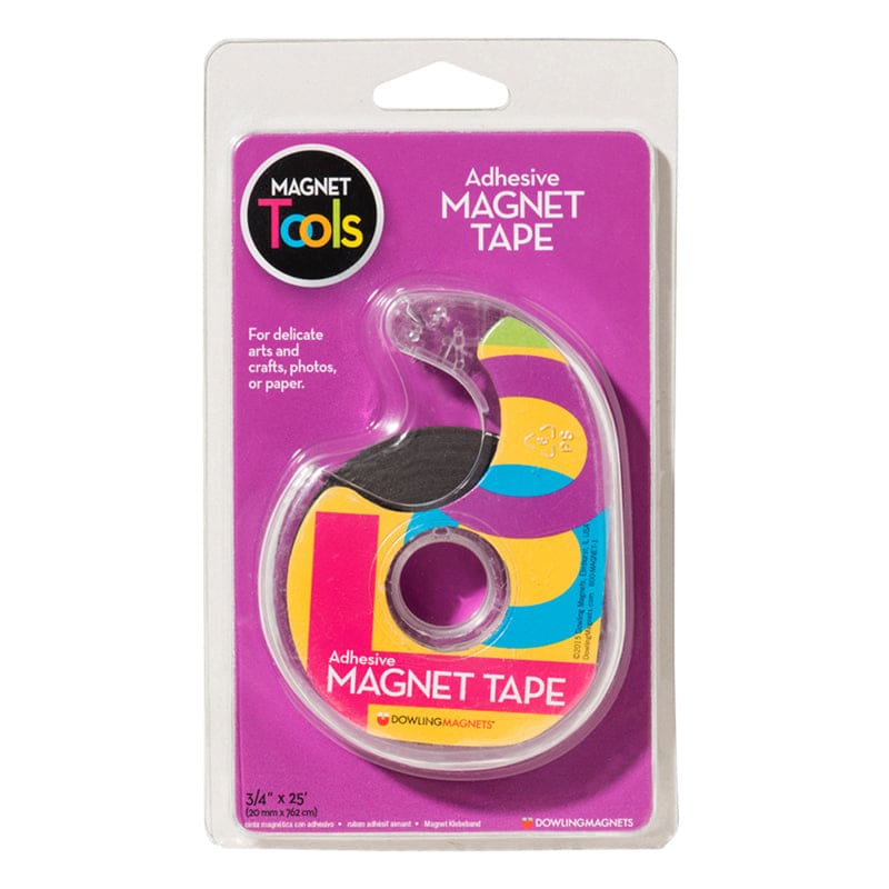 Magnet Tape 3/4 X 25 Adhesive Back (Pack of 8) - Adhesives - Dowling Magnets