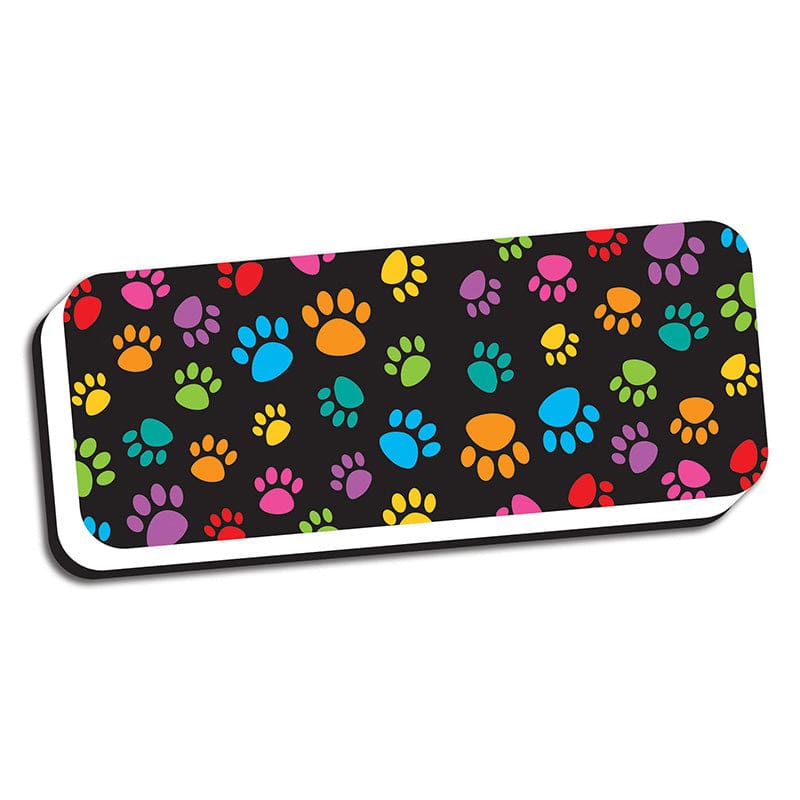 Magnet Whiteboard Eraser Assort Paw (Pack of 10) - Erasers - Ashley Productions