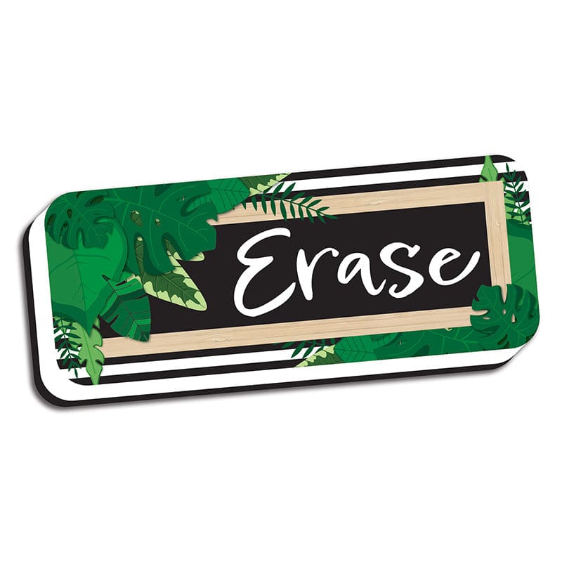 Magnet Whitebord Eraser Boho Leaves (Pack of 10) - Erasers - Ashley Productions