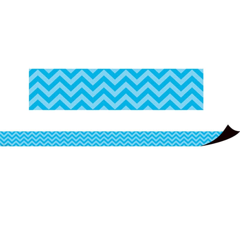 Magnetic Borders Aqua Chevron (Pack of 6) - Border/Trimmer - Teacher Created Resources