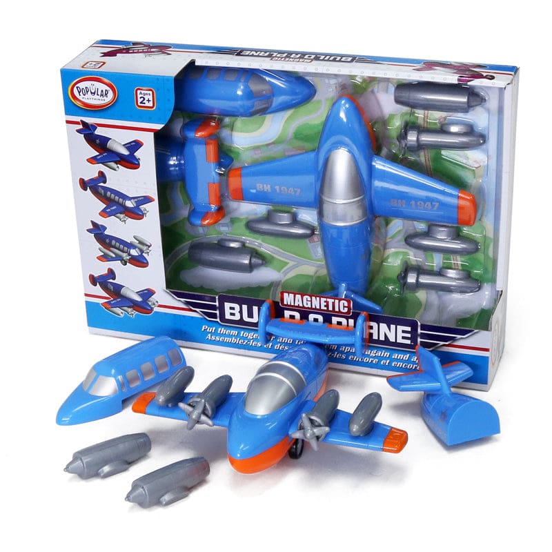 Magnetic Build A Truck Plane - Vehicles - Popular Playthings