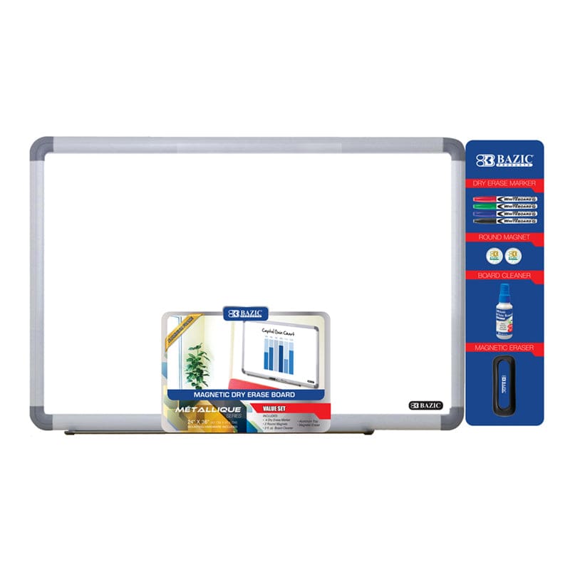 Magnetic Dry Erase Board Value Set - Dry Erase Boards - Bazic Products