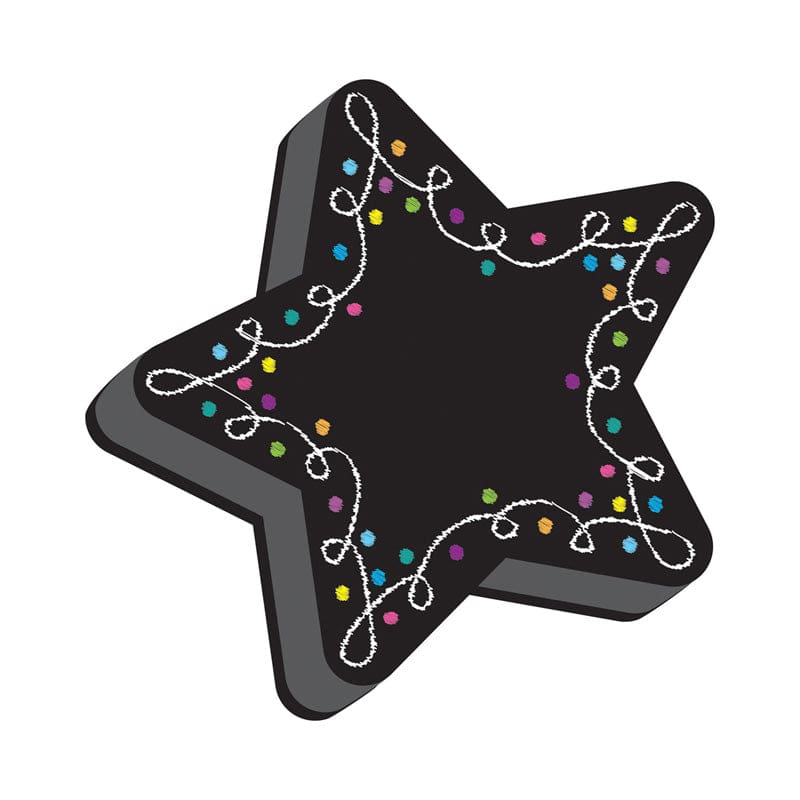 Magnetic Erasers Star Chalk Whiteboard (Pack of 10) - Erasers - Ashley Productions
