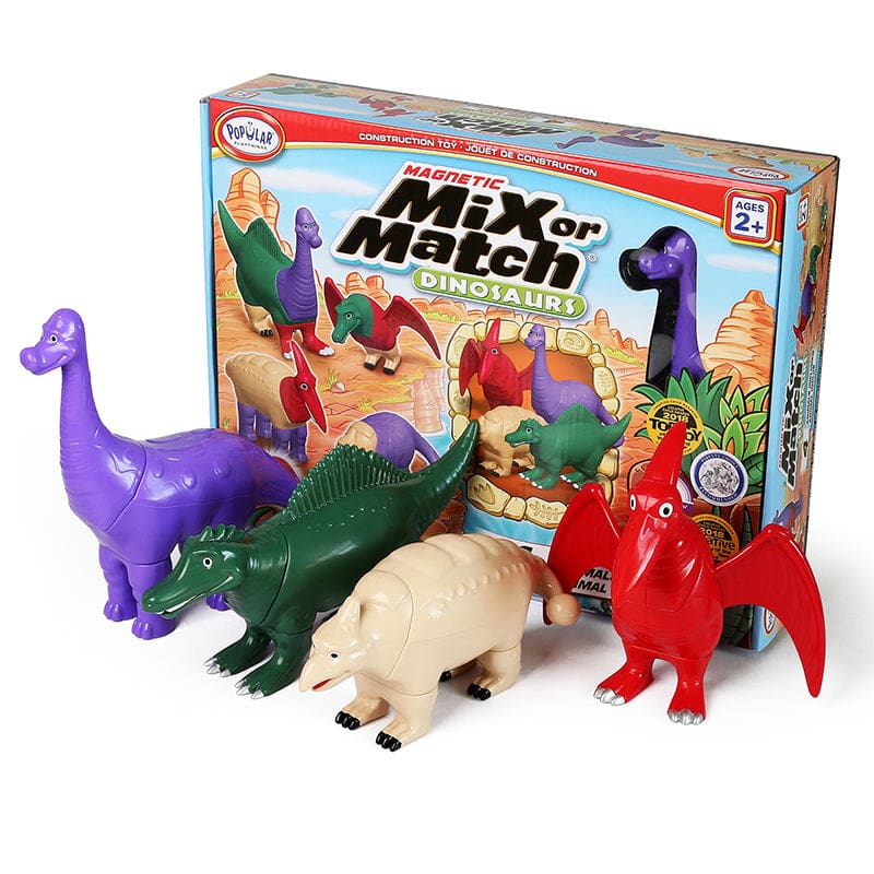 Magnetic Mix Or Match Dinosaurs 2 - Animals - Popular Playthings