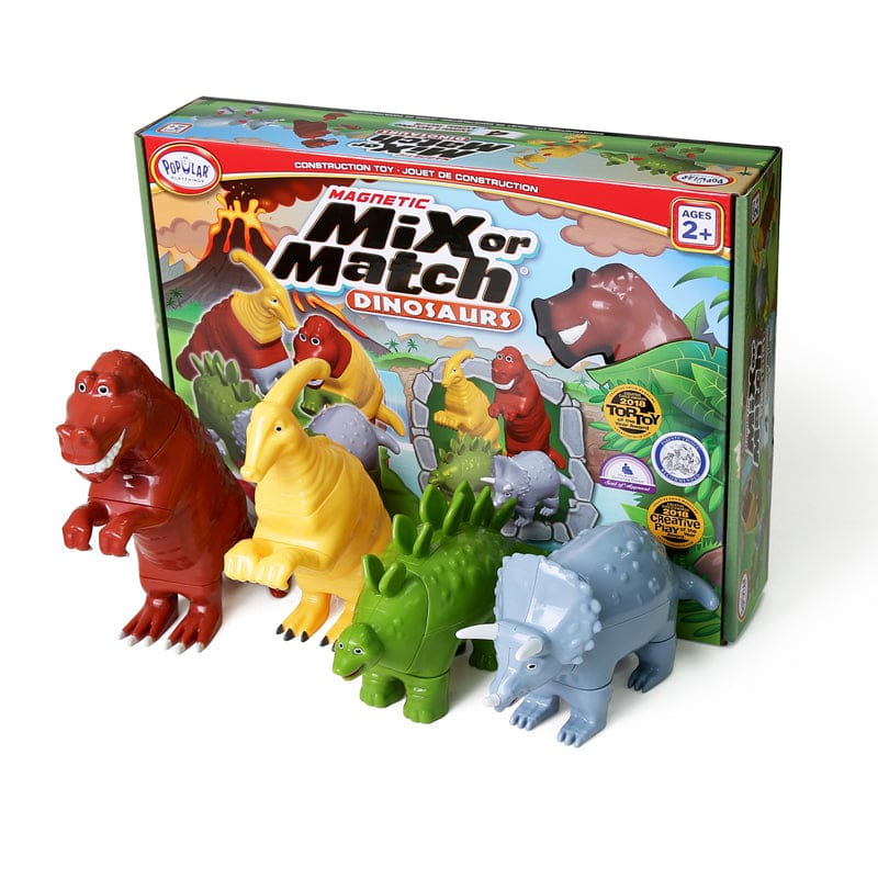 Magnetic Mix Or Match Dinosaurs - Animals - Popular Playthings