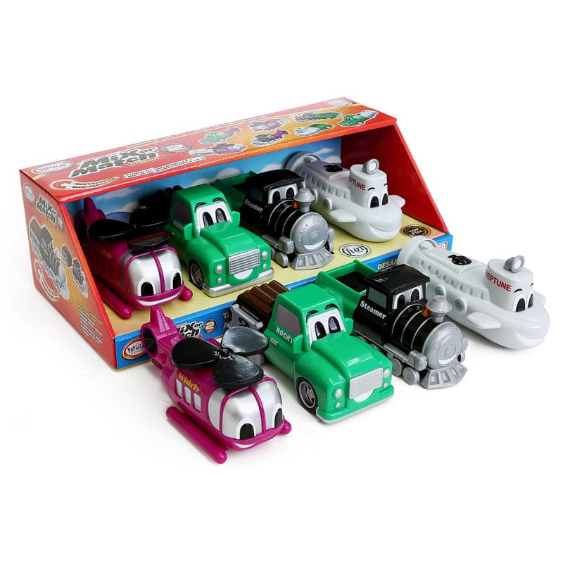 Magnetic Mix Or Match Junior 2 - Vehicles - Popular Playthings