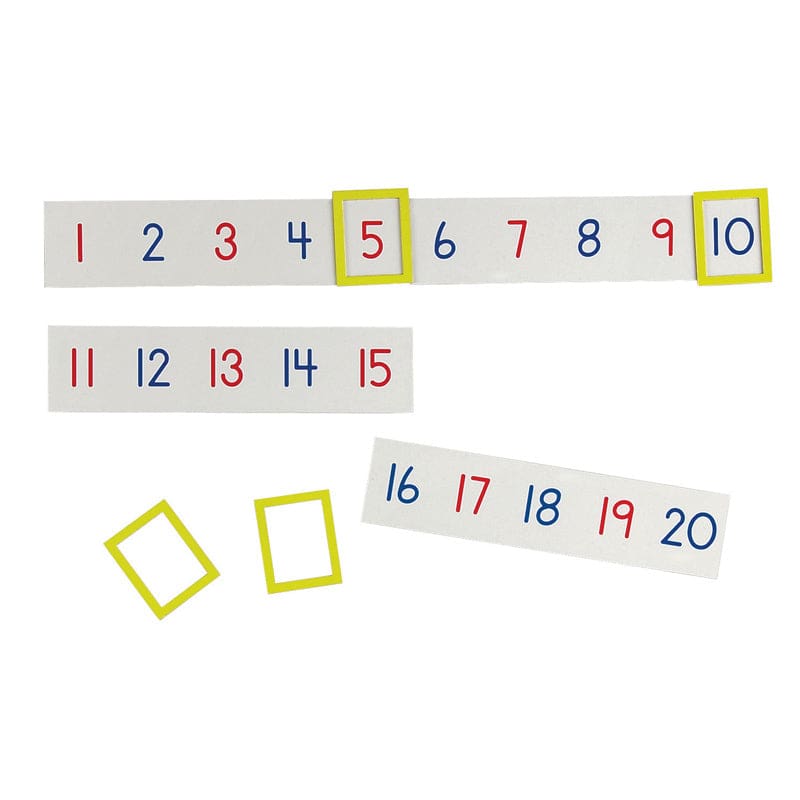 Magnetic Number Line (Pack of 2) - Number Lines - Learning Resources