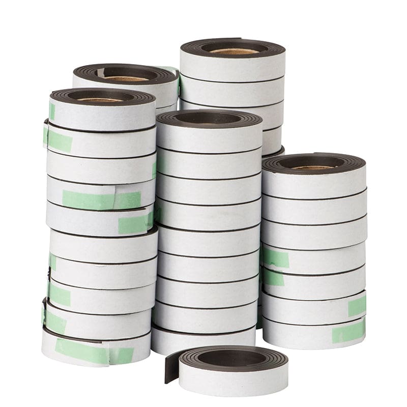 Magnetic Strips 48 Rolls 1/2 X 30 with Adh - Adhesives - Dowling Magnets