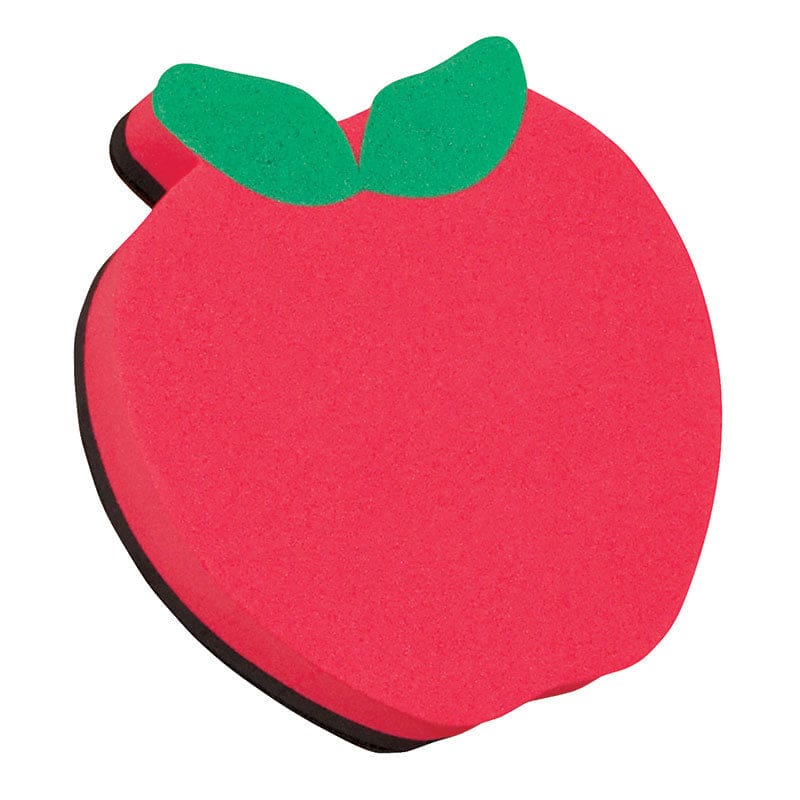 Magnetic Whiteboard Eraser Apple (Pack of 10) - Erasers - Ashley Productions