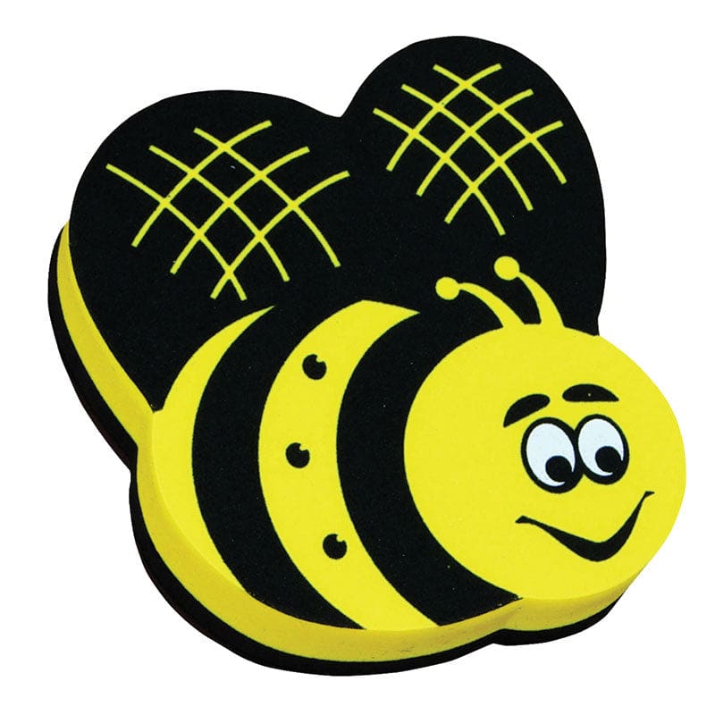 Magnetic Whiteboard Eraser Bee (Pack of 10) - Erasers - Ashley Productions
