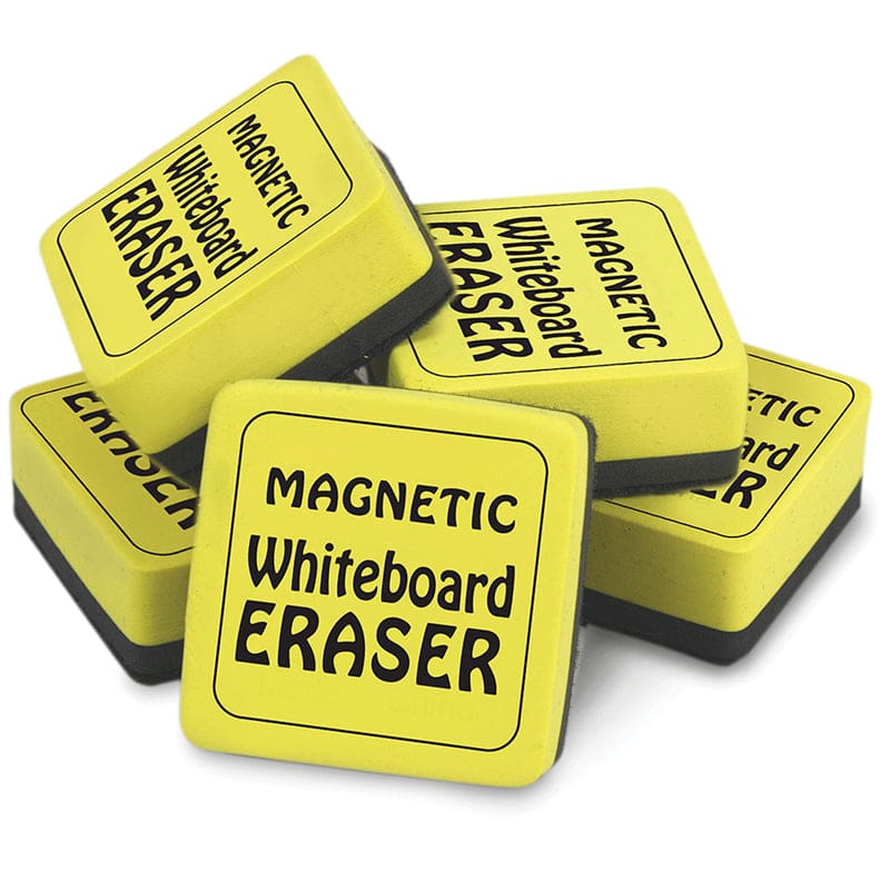 Magnetic Whiteboard Erasers 12Pk 2In X 2In (Pack of 6) - Erasers - The Pencil Grip