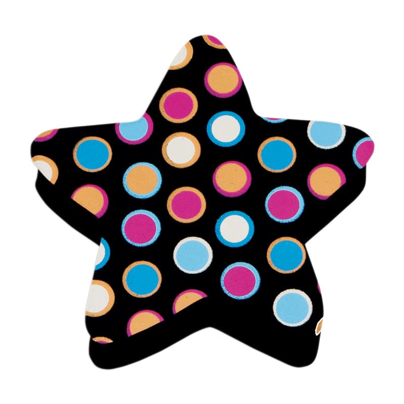 Magnetic Whiteboard Star Dots Erasers (Pack of 10) - Erasers - Ashley Productions