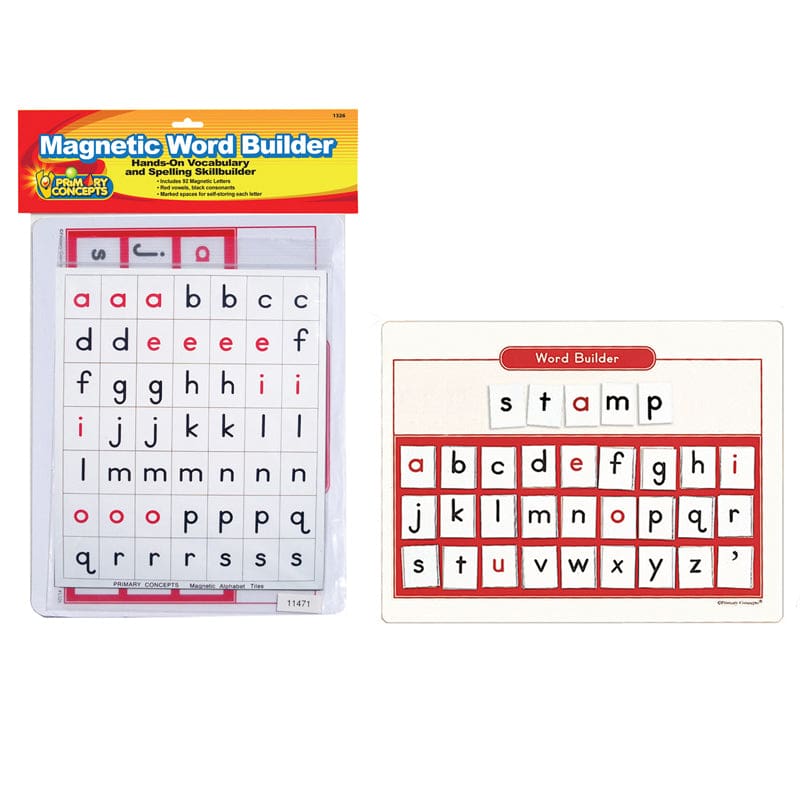 Magnetic Word Builder - Magnetic Letters - Primary Concepts Inc