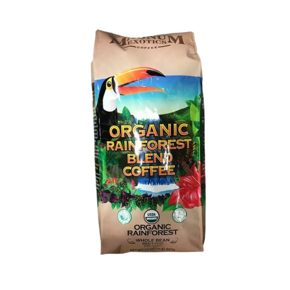Magnum Exotics Organic Rainforest Blend Coffee, 32 oz. - ShelHealth.Com
