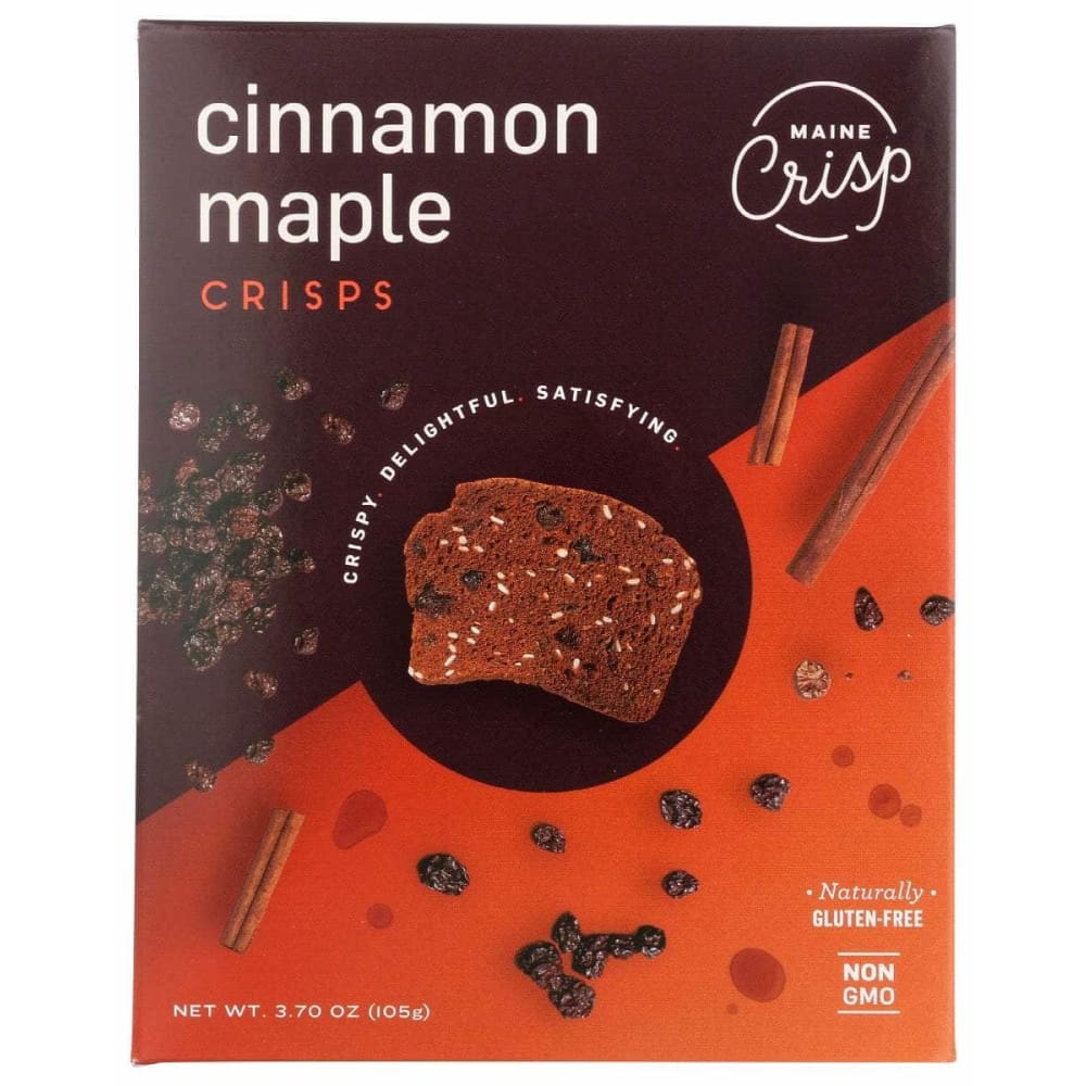 MAINE CRISP Maine Crisp Crisps Cinnamon Maple, 3.7 Oz