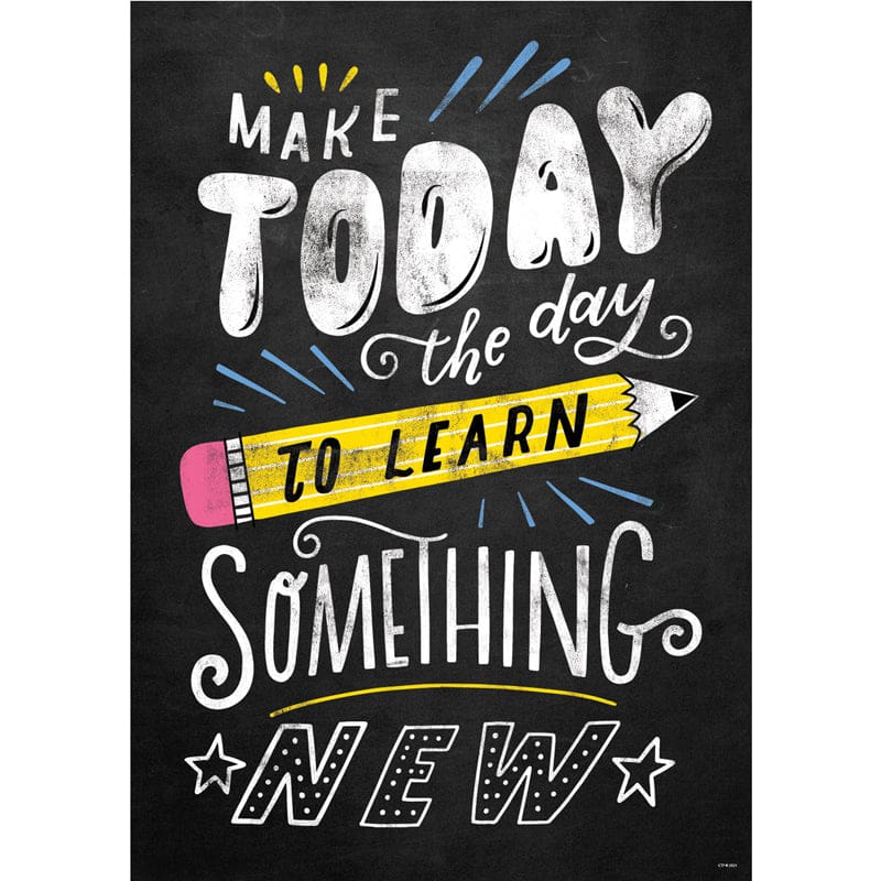Make Today The Day To Poster Inspire U (Pack of 12) - Motivational - Creative Teaching Press