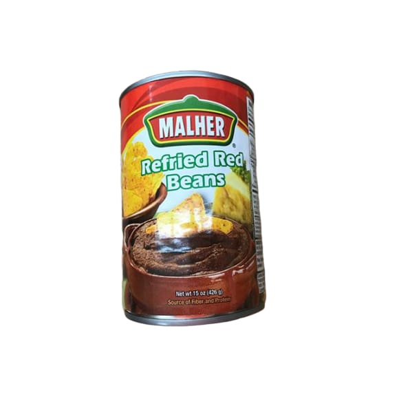 Malher Refried Red Beans, 15 oz - ShelHealth.Com