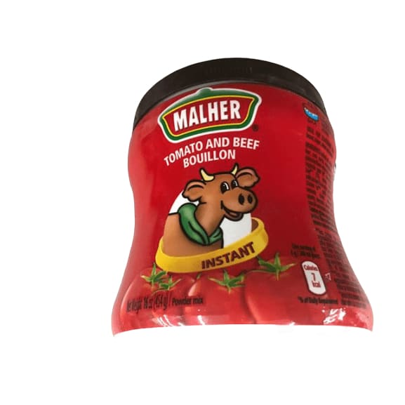 Malher Tomato Beef Bouillon 16 oz - Consome De Tomate y Res - ShelHealth.Com