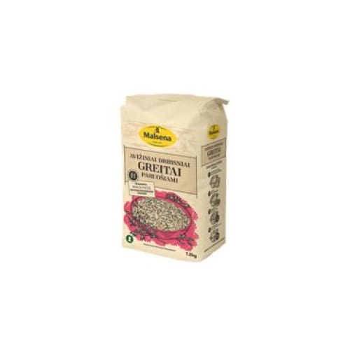 MALSENOS Quickly Prepared Oatflakes 42.33 oz. (1200 g.) - Malsena