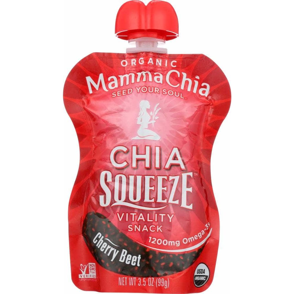 Mamma Chia Mamma Chia Organic Chia Squeeze Cherry Beet, 3.5 oz