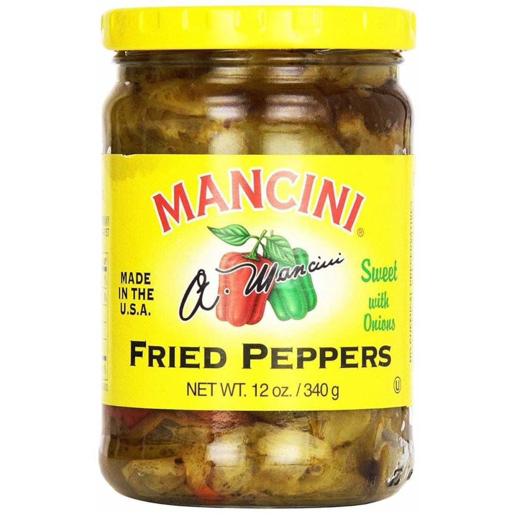 Mancini Mancini Fried Pepper With Onion, 12 oz