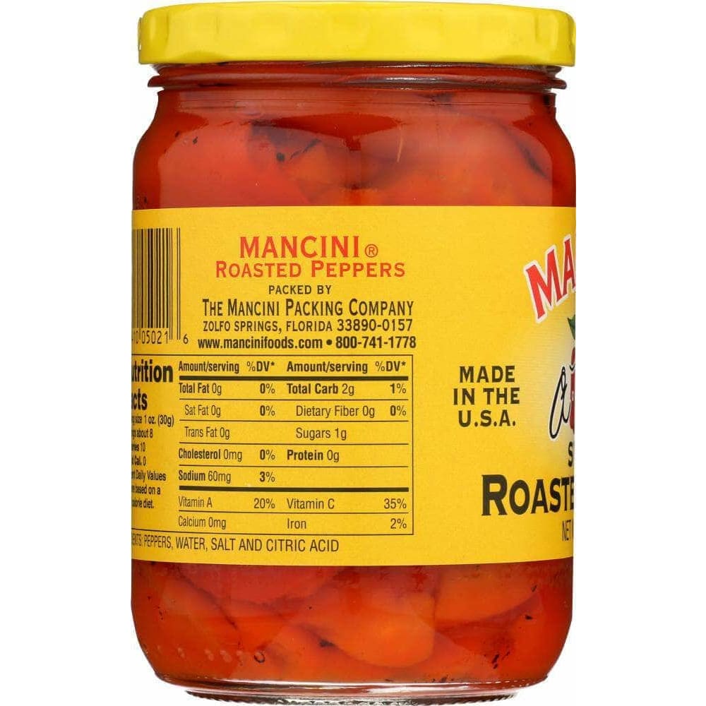 Mancini Mancini Sweet Roasted Peppers, 12 oz
