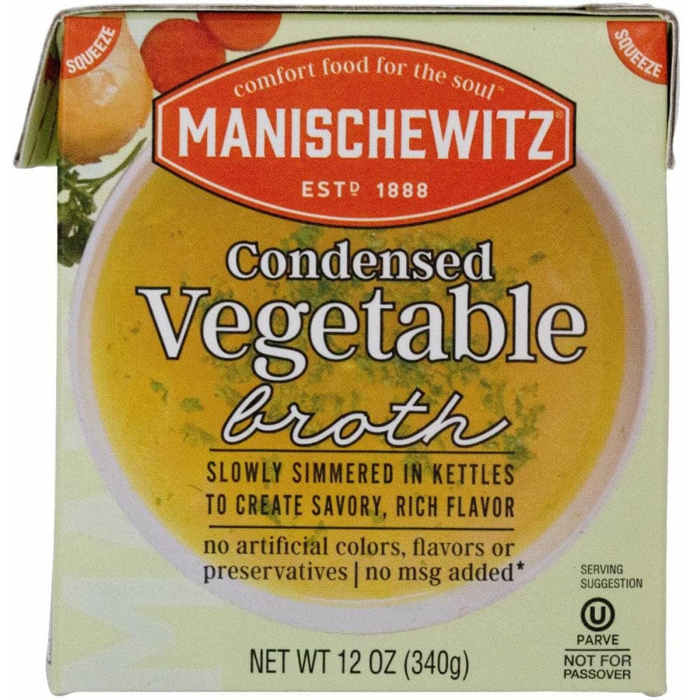 MANISCHEWITZ Manischewitz Broth Vegetable Condensed, 12 Fo