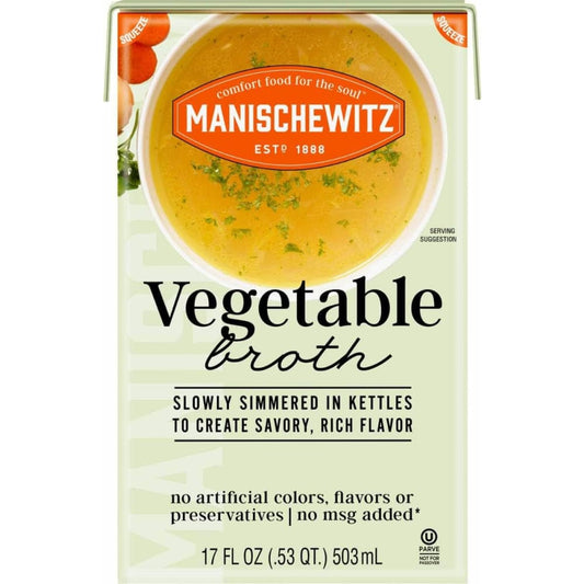 MANISCHEWITZ Manischewitz Broth Vegtable Aseptic, 17 Fo
