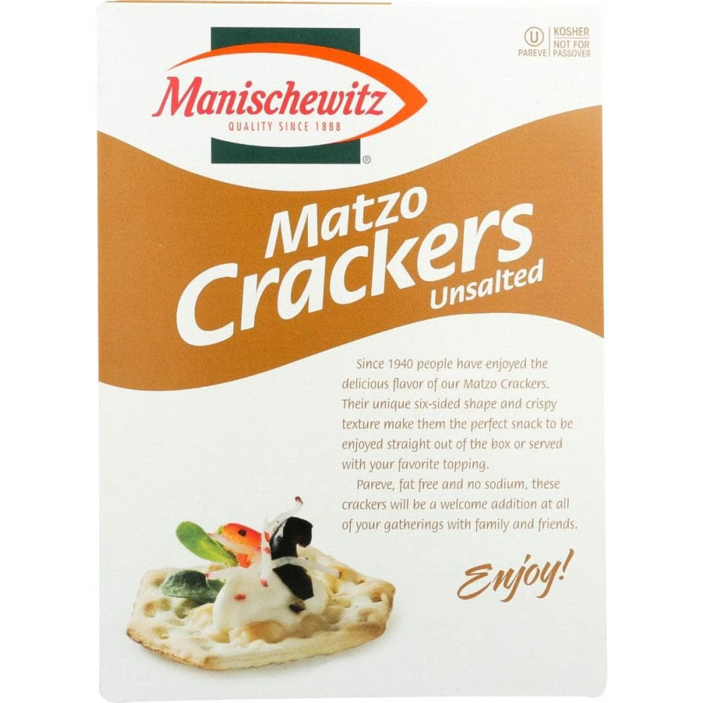 MANISCHEWITZ Manischewitz Matzo Crackers, 8 Oz