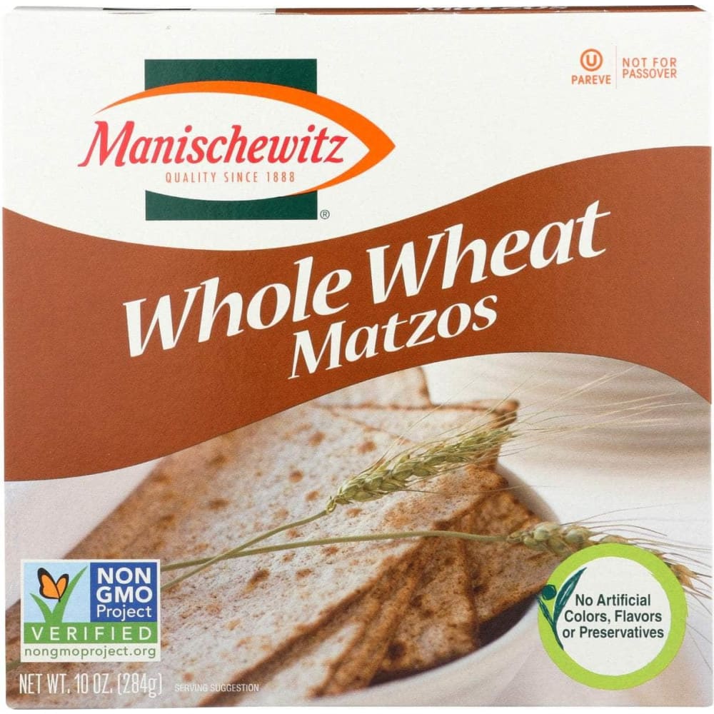 MANISCHEWITZ Manischewitz Matzo Whl Wheat, 10 Oz