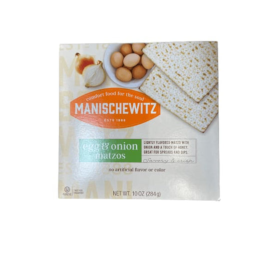Manischewitz Manischewitz Matzos, Egg & Onion, 10.0 oz