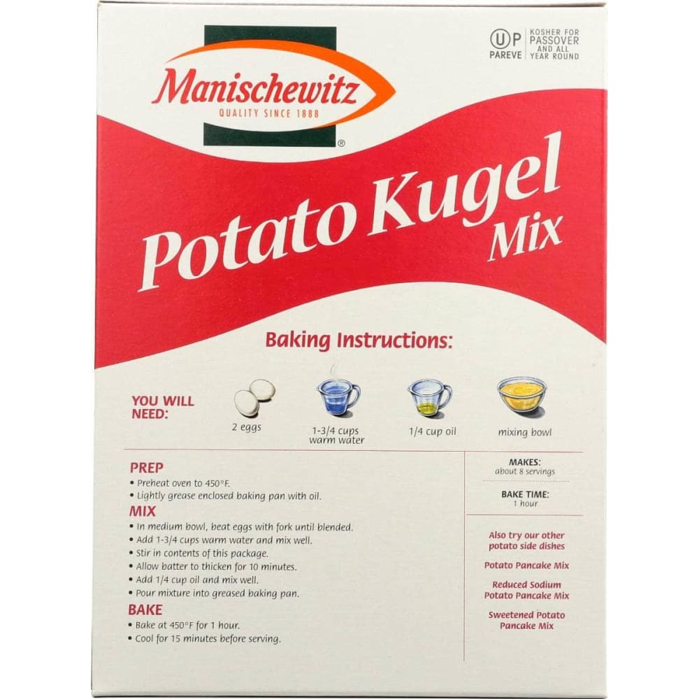 MANISCHEWITZ Manischewitz Potato Kugel Mix, 6 Oz