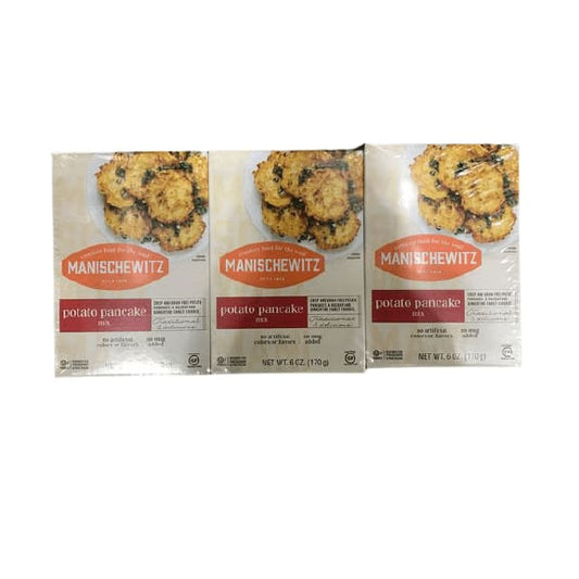 MANISCHEWITZ MANISCHEWITZ Potato Pancake Mix, 6-Ounce Boxes (Pack of 6)