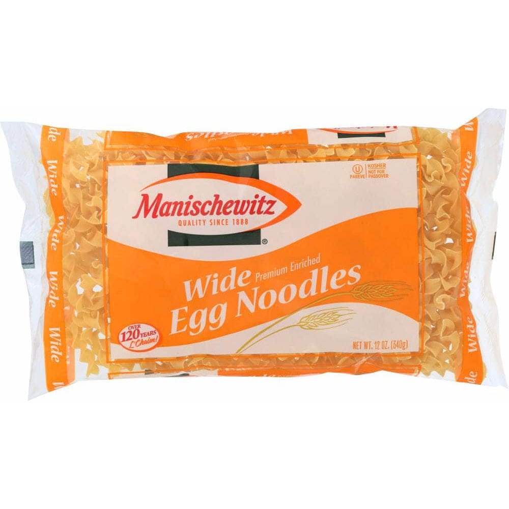 Manischewitz Manischewitz Wide Egg Noodles, 12 Oz