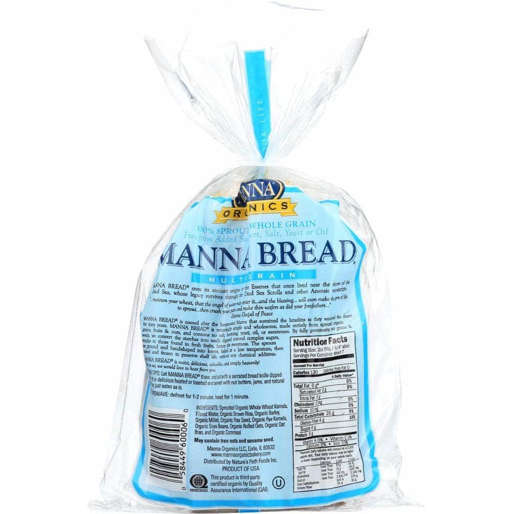 Natures Path Manna Organics Manna Bread Multigrain, 14 oz