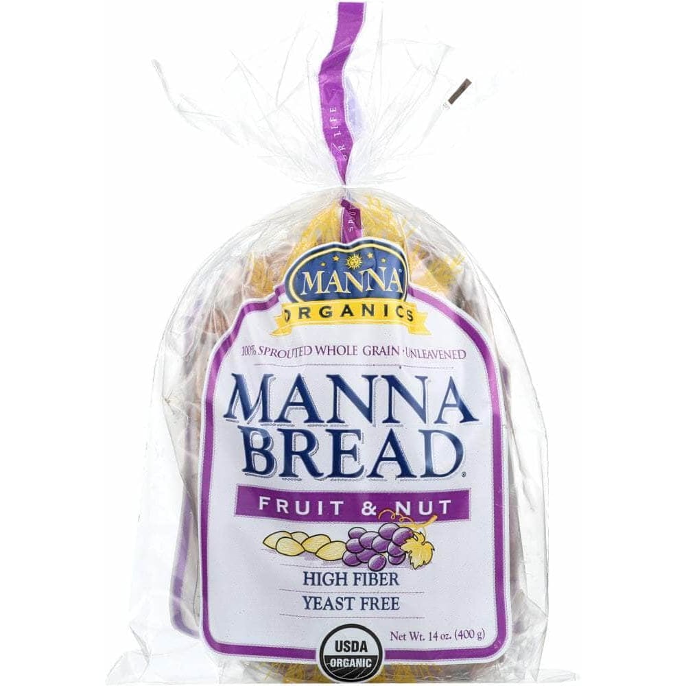 Natures Path Manna Organics Organic Sprouted Bread Fruit and Nut, 14 oz