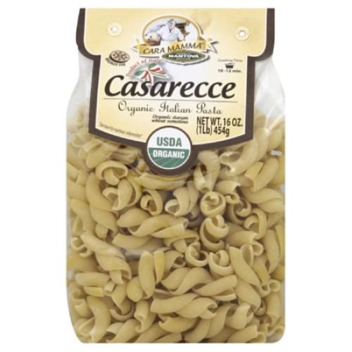 MANTOVA: Pasta Casarecce Organic 16 oz - Grocery - MANTOVA