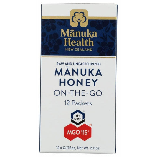 MANUKA HEALTH MANUKA HEALTH Honey Mgo 115 Plus Sachts, 2.11 oz
