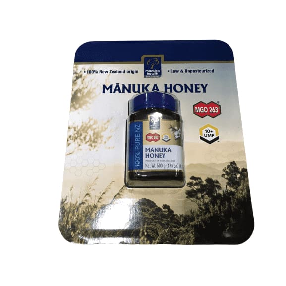 Manuka Health - MGO 263+ Manuka Honey, 100% Pure New Zealand Honey, 1.1 lbs - ShelHealth.Com