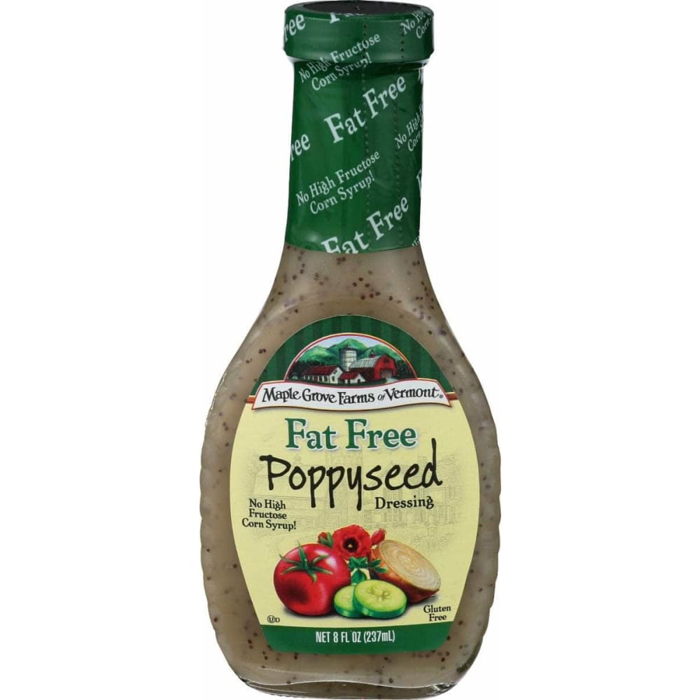 MAPLE GROVE MAPLE GROVE Fat Free Poppyseed Dressing, 8 oz