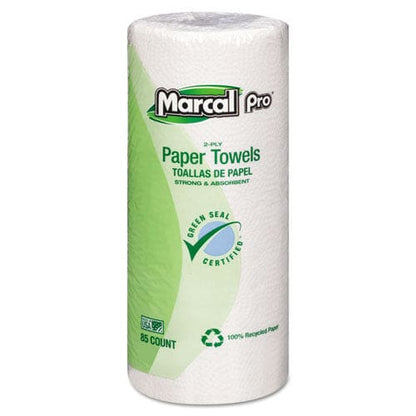 Marcal Perforated Kitchen Towels White 2-ply 9 X 11 85 Sheets/roll 30 Rolls/carton - School Supplies - Marcal®