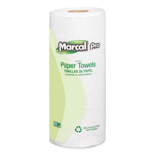 Marcal PRO 100% Premium Recycled Perforated Kitchen Roll Towels 2-ply 11 X 9 White 70/roll 15 Rolls/carton - School Supplies - Marcal PRO™